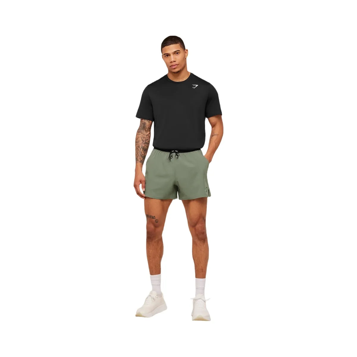 Gymshark Weekend 5" Shorts "GS Unit Green"