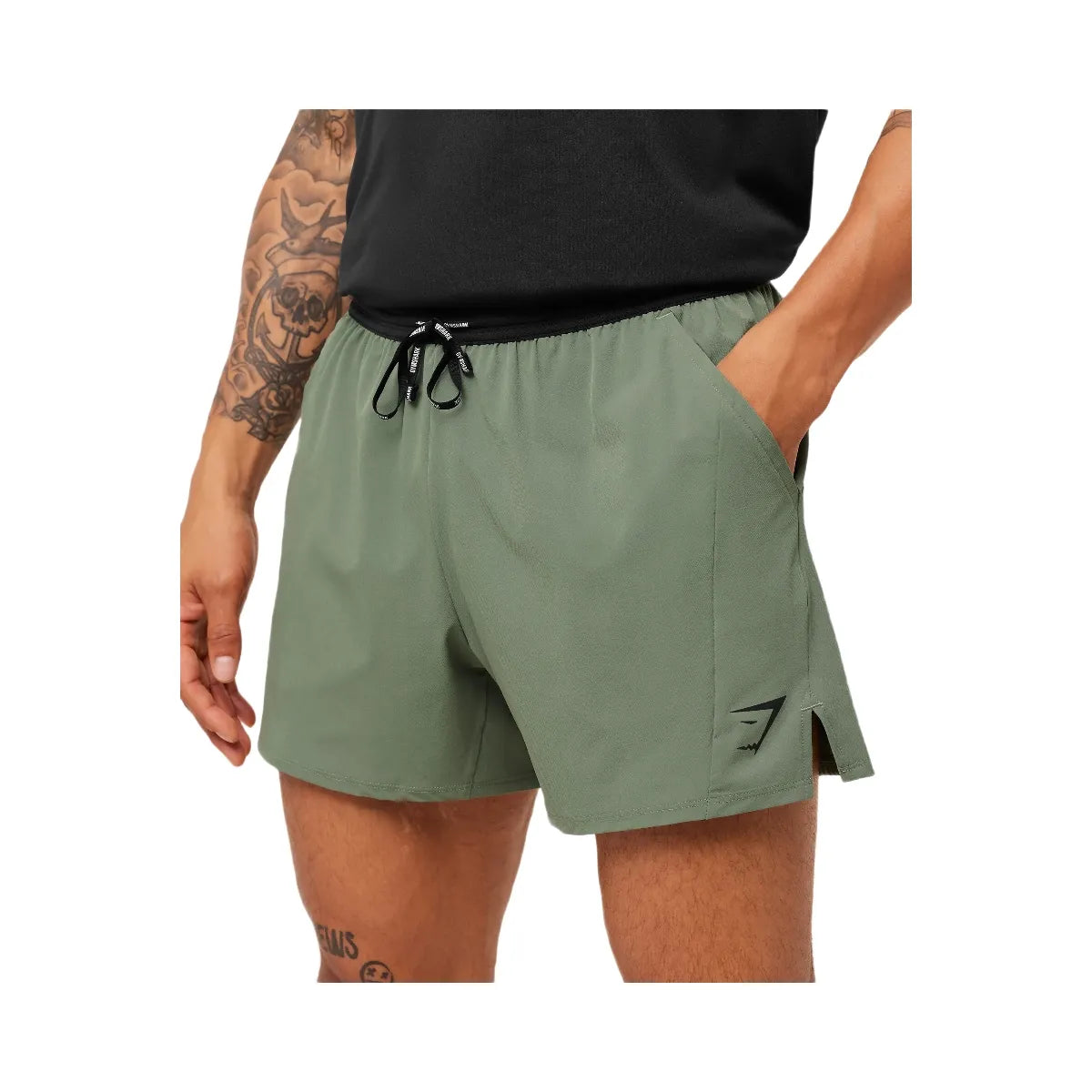 Gymshark Weekend 5" Shorts "GS Unit Green"