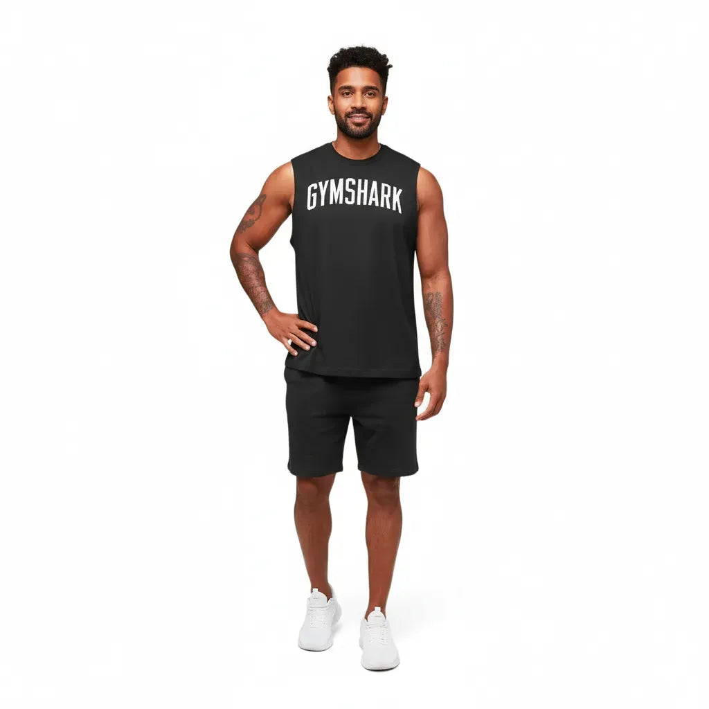 gymshark-worn-graphic-tank-black