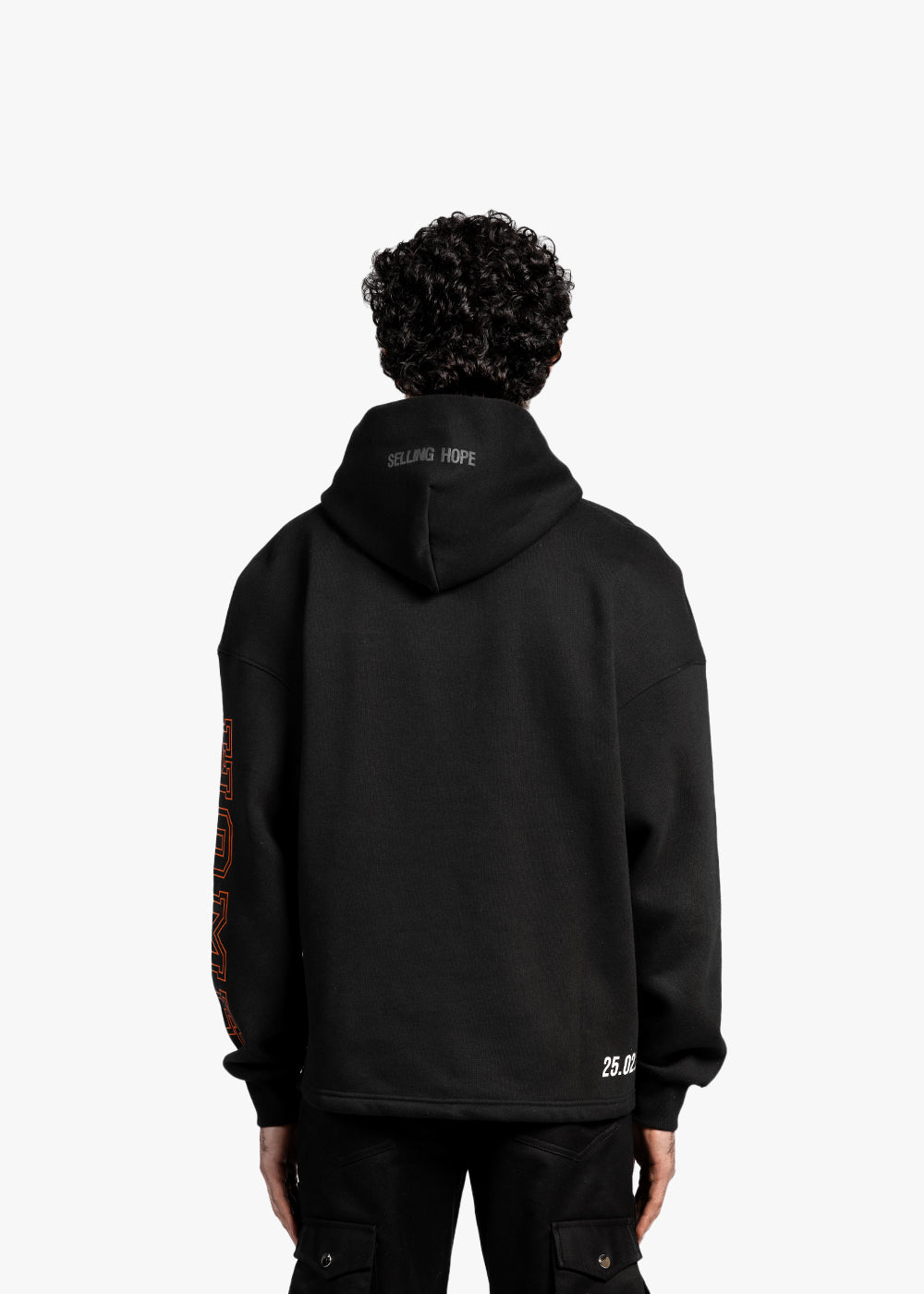 EVEMEN HOME HOODIE - BLACK