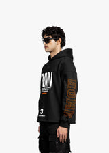 EVEMEN HOME HOODIE - BLACK