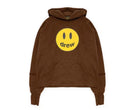 DREW HOUSE MASCOT DECONSTRUCTED BROWN HOODIE