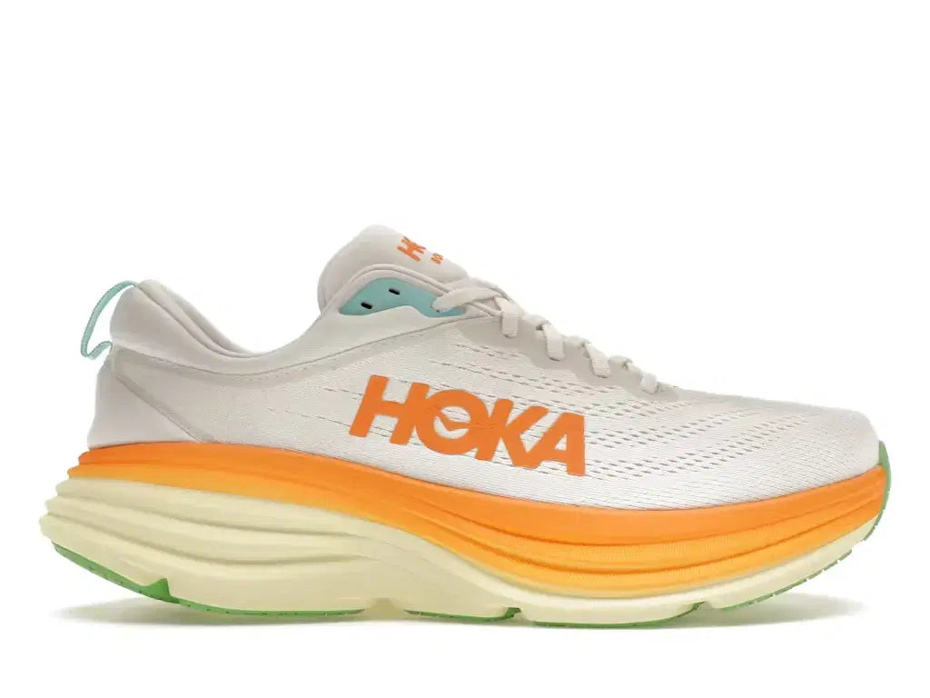 Hoka Bondi 8 Blanc De Blanc / Solar Flare