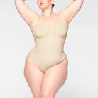 Skims Seamless Sculpt Brief Bodysuit Sand