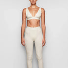 Skims Cotton Rib Legging Bone