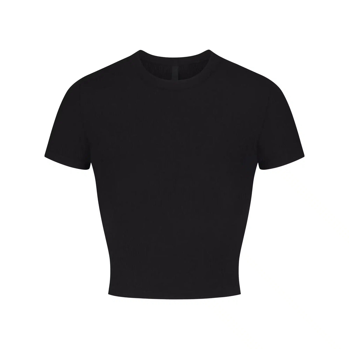 Skims Soft Lounge Cropped T-shirt Onyx