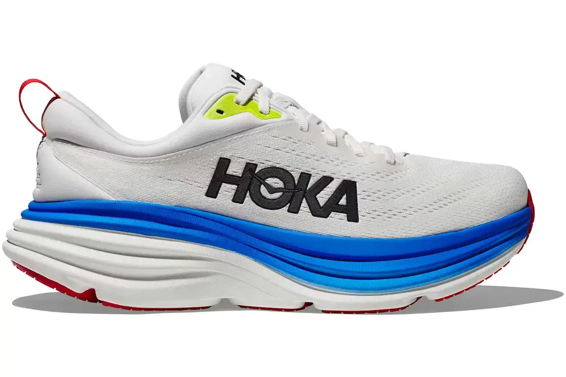 Hoka Bondi 8 Blanc De Blanc / Virtual Blue