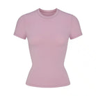 Skims Cotton Jersey T-shirt Dusk