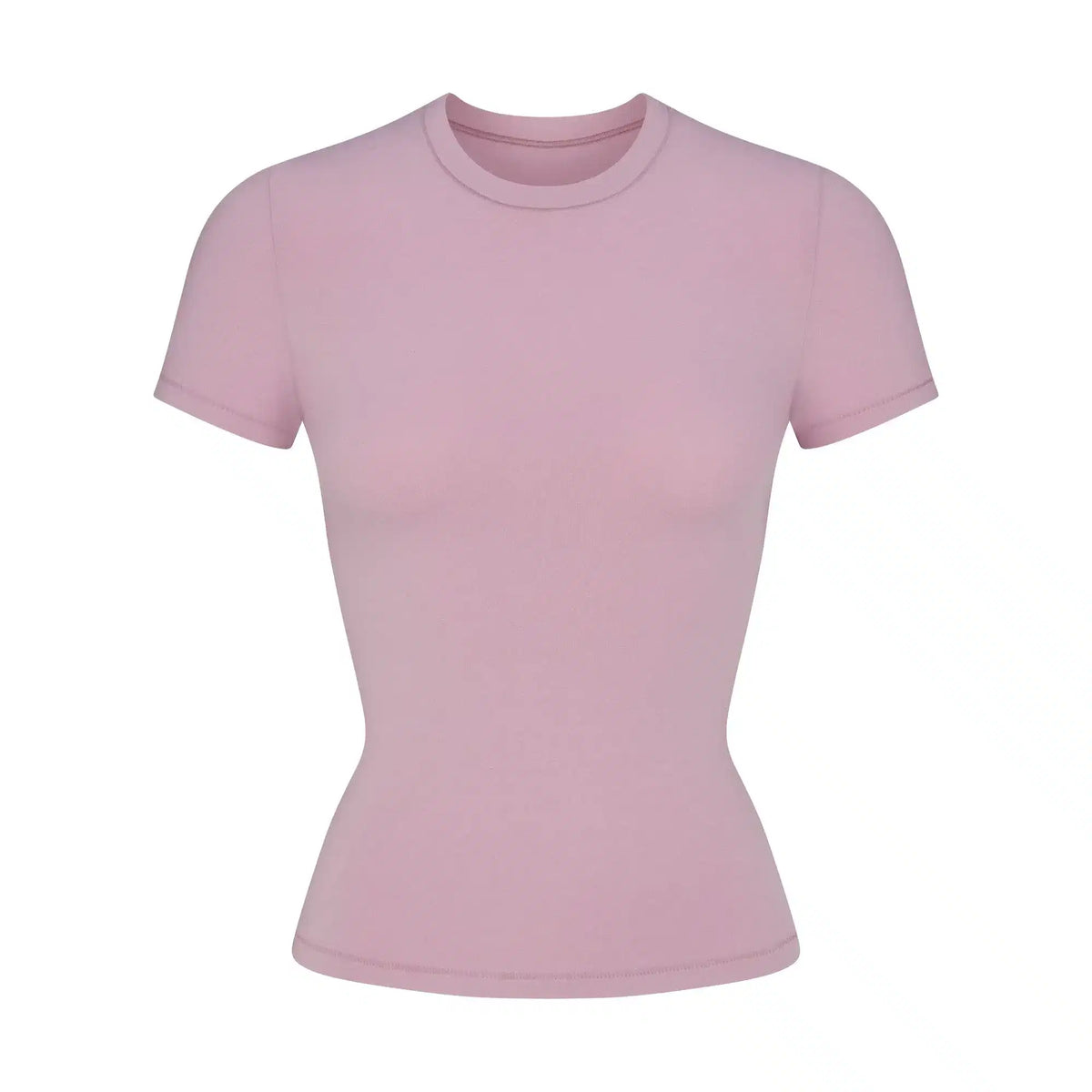 Skims Cotton Jersey T-shirt Dusk