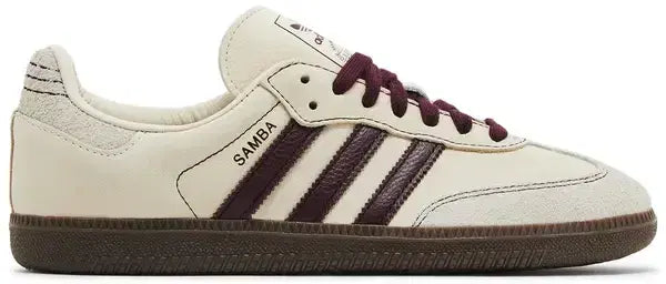 ADIDAS SAMBA OG WONDER WHITE MAROON (W)