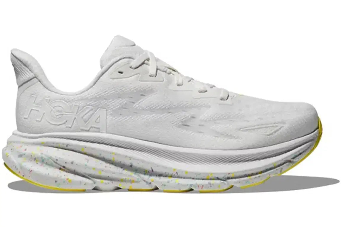 Hoka Clifton 9 White Lemonade