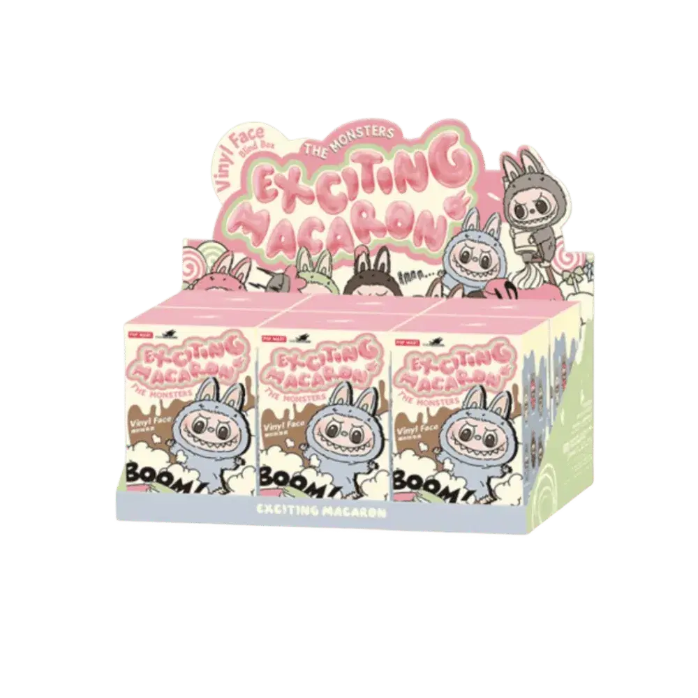 〈正規品〉Exciting Macaron ラブブ POPMART Labubu Macaron Set of 6 THE MONSTERS Exciting