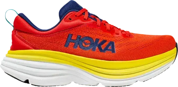 Hoka Bondi 8 Red Alert/Flame