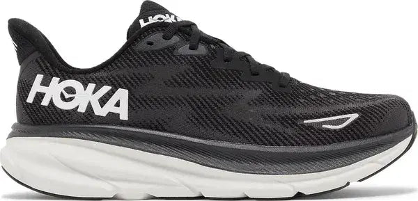 Hoka Clifton 9 Black White