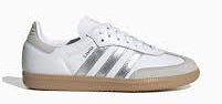 Adidas Samba OG White Silver Metallic Grey