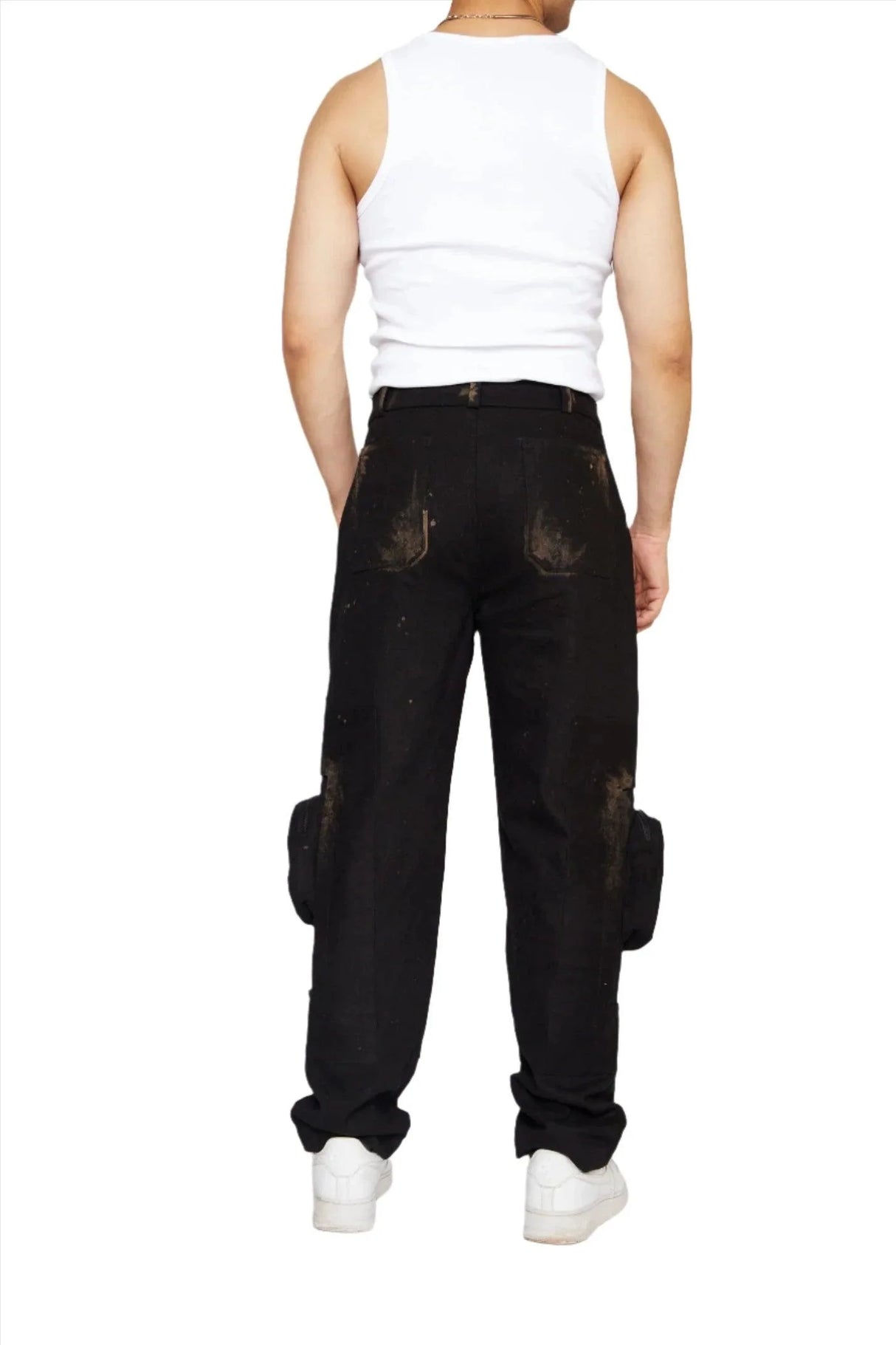 UNSCRAMBLE CANVAS PANTS - dawntown