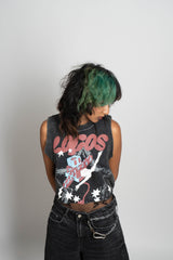 LOCOS Cosmic Chaos Cropped Muscle Tee