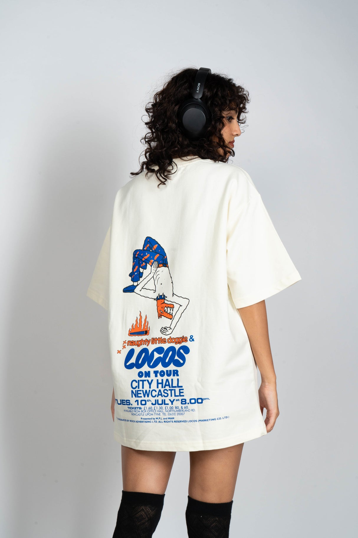 Locos X Naughty little doggie T-shirt