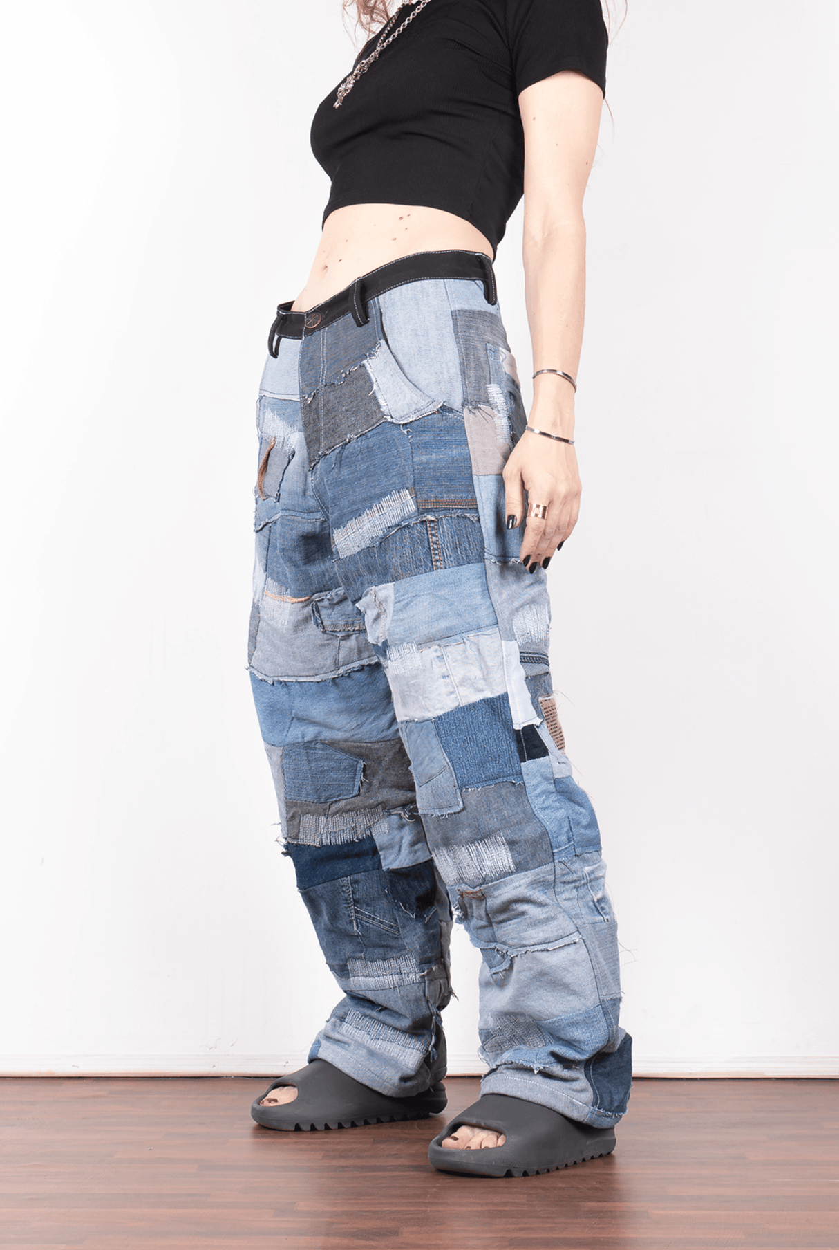 Denim Upcycled Jeans - dawntown