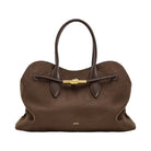 JW PEI Adele Metal Rope Knot Tote Bag Mocha Brown