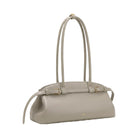 JW PEI Arden Pebbled Belt Detail East West Shoulder Bag Taupe