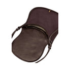 JW PEI Arla Small Faux Suede Hobo Bag Chocolate