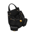 JW PEI Avery Pebbled Drawstring Utility Backpack – Black