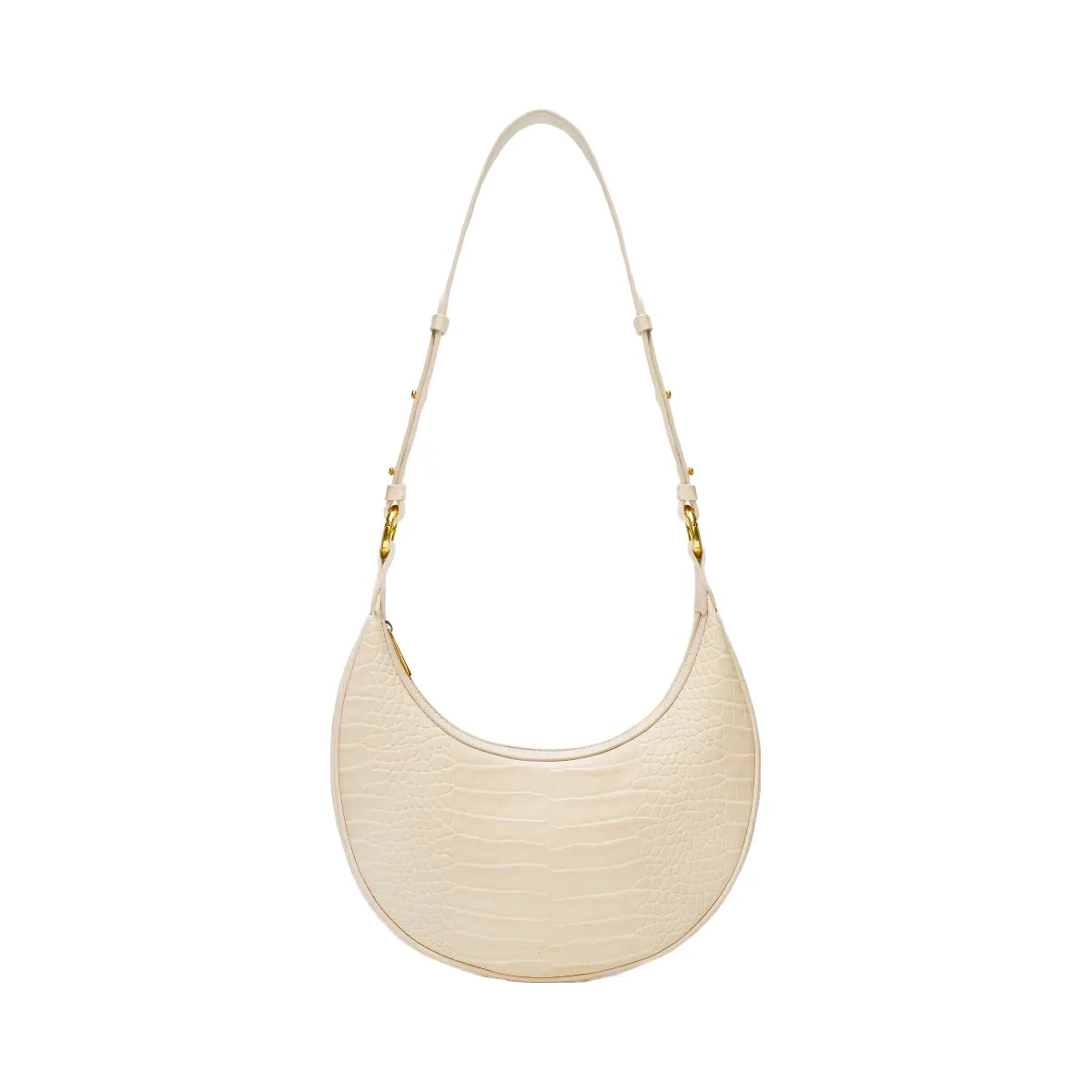 JW PEI Carly Saddle Bag Ivory Croc