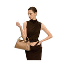 JW PEI Carmen Top Handle Bag Brown