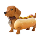 JW PEI Dachshund Hot Dog Bag Brown/Yellow
