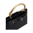 JW PEI Elena Snake Handle Top Handle Bag Black