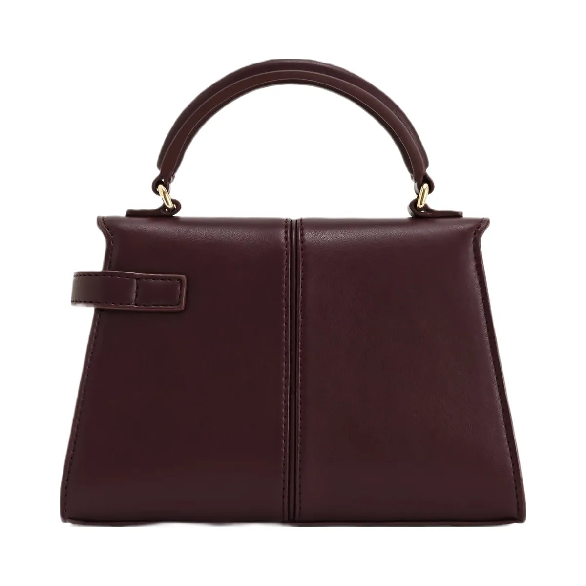 JW PEI Elise Top Handle Bag Deep Burgundy