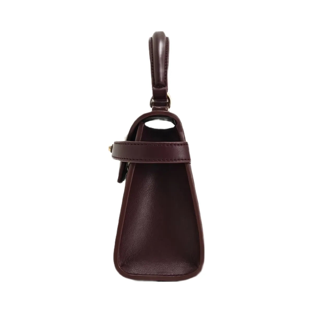 JW PEI Elise Top Handle Bag Deep Burgundy