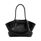 JW PEI Hana Large Tote Bag Black Croc