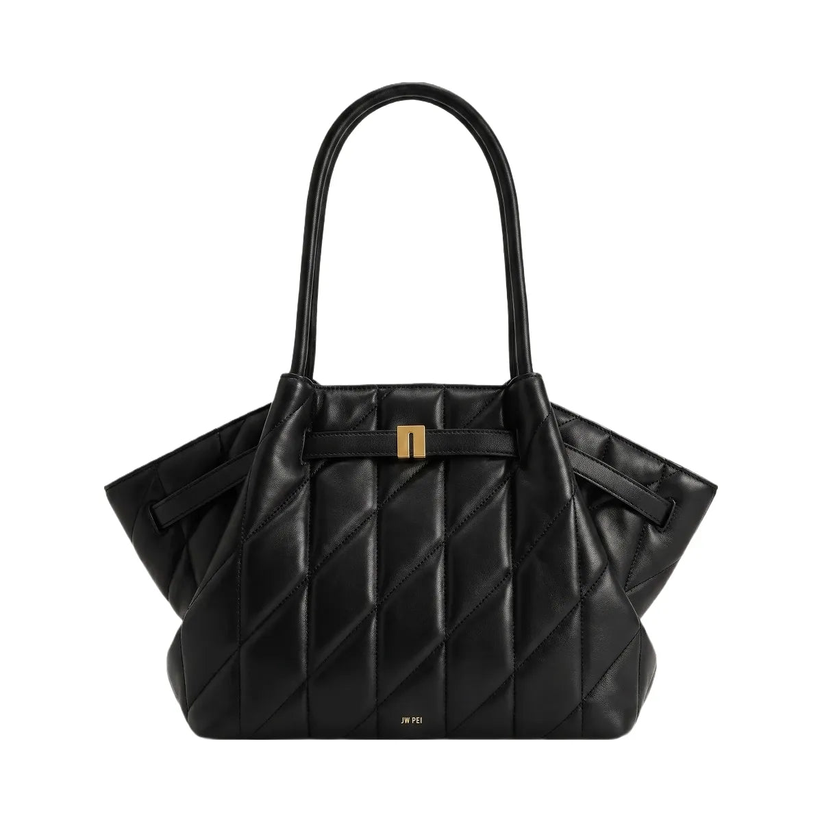 JW PEI Hana Medium Tote Bag Midnight Black