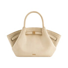 JW PEI Hana Mini Faux Suede Tote Bag Off White