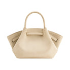 JW PEI Hana Mini Faux Suede Tote Bag Off White