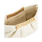 JW PEI Leia Pleated Clutch White
