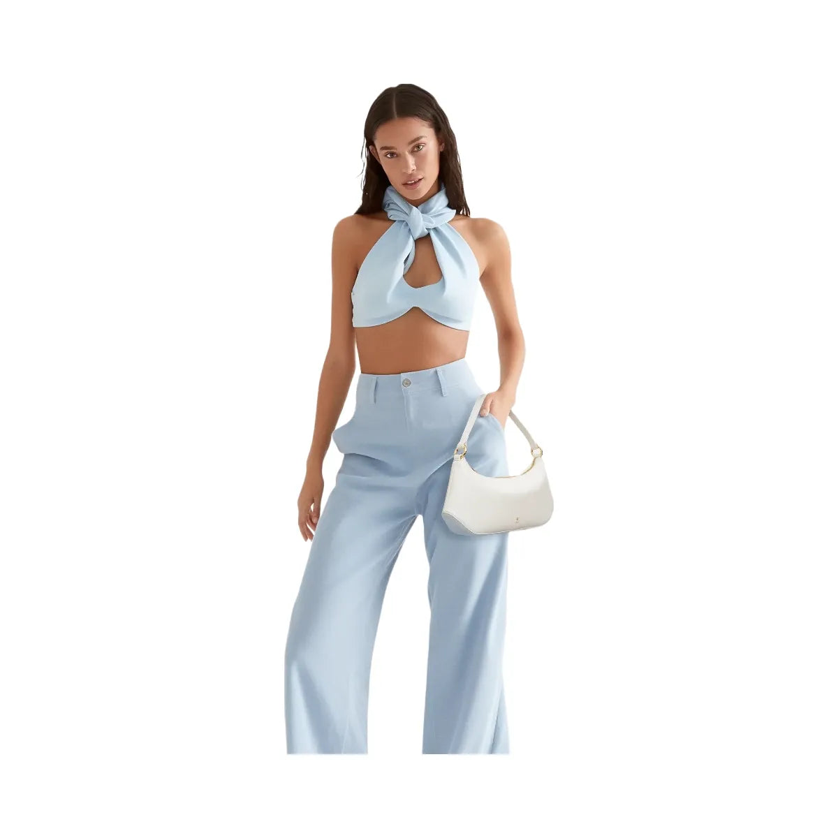 JW PEI Lily Shoulder Bag White