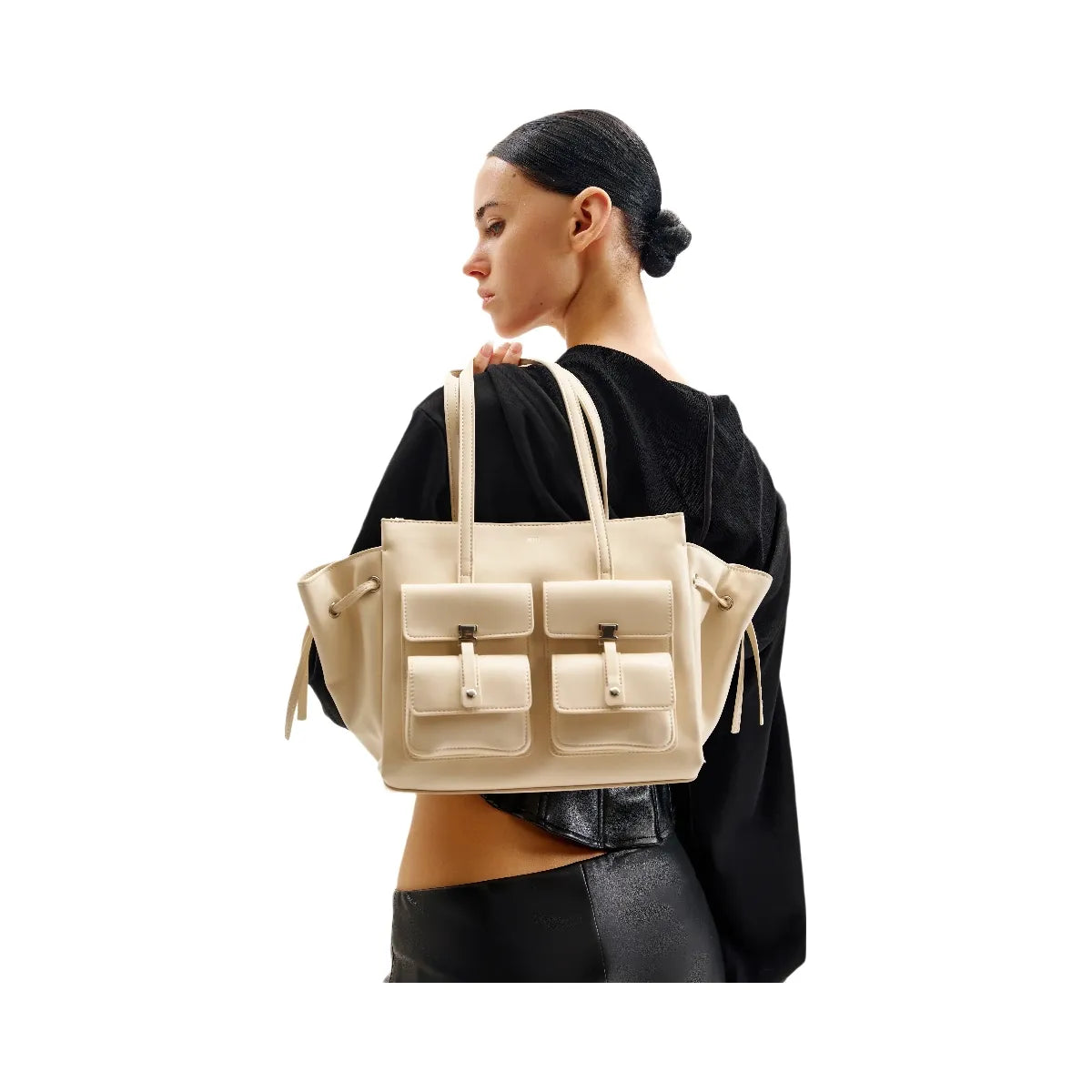JW PEI Linda Tote Bag White