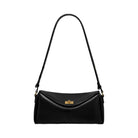 JW PEI Lucia Asymmetric Flap Shoulder Bag Black