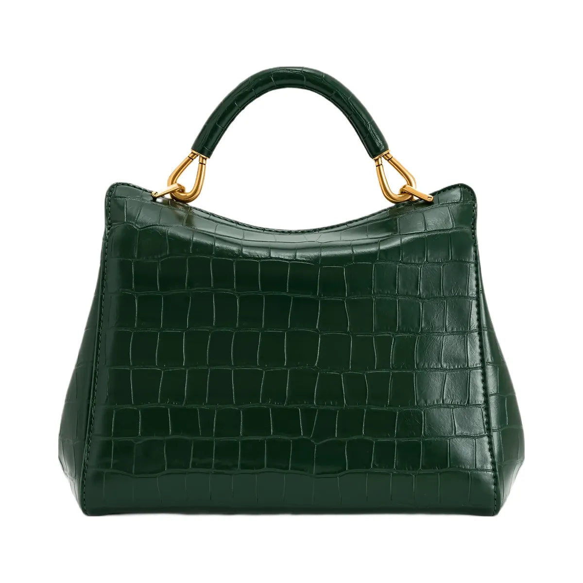 JW PEI Lucia Classic Top Handbag Green Croc