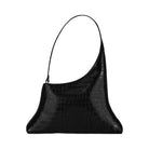 JW PEI Lyra Shoulder Bag Black Croc