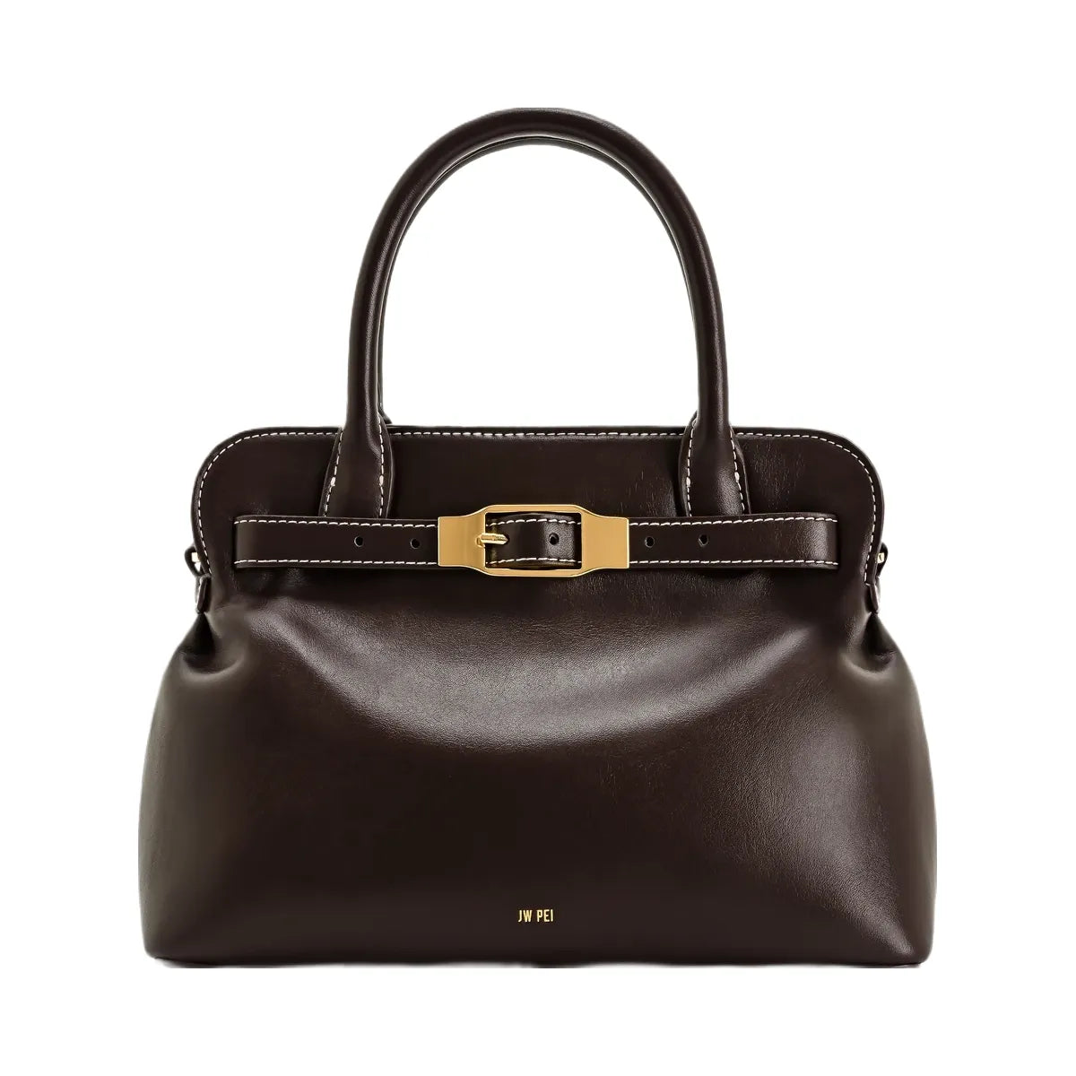 JW PEI Mia Tote Bag Dark Brown