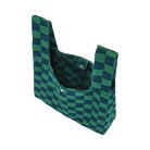 JW PEI Molly Checkerboard Market Bag Jungle Green