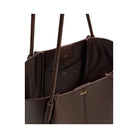 JW PEI Nala Wide Tote Bag Deep Brown