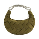 JW PEI Orla Weave Handbag Dark Olive