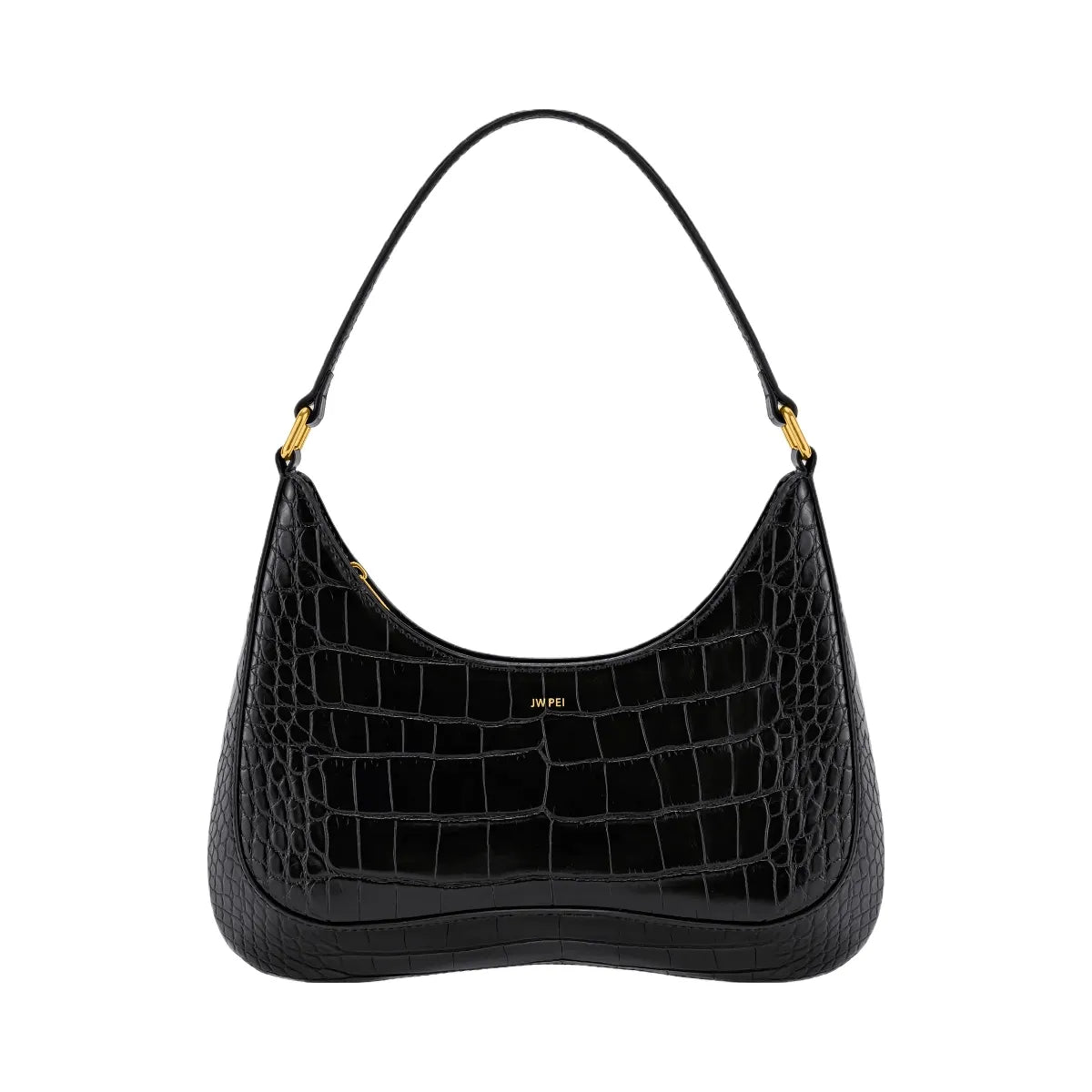 JW PEI Ruby Shoulder Bag Black Croc