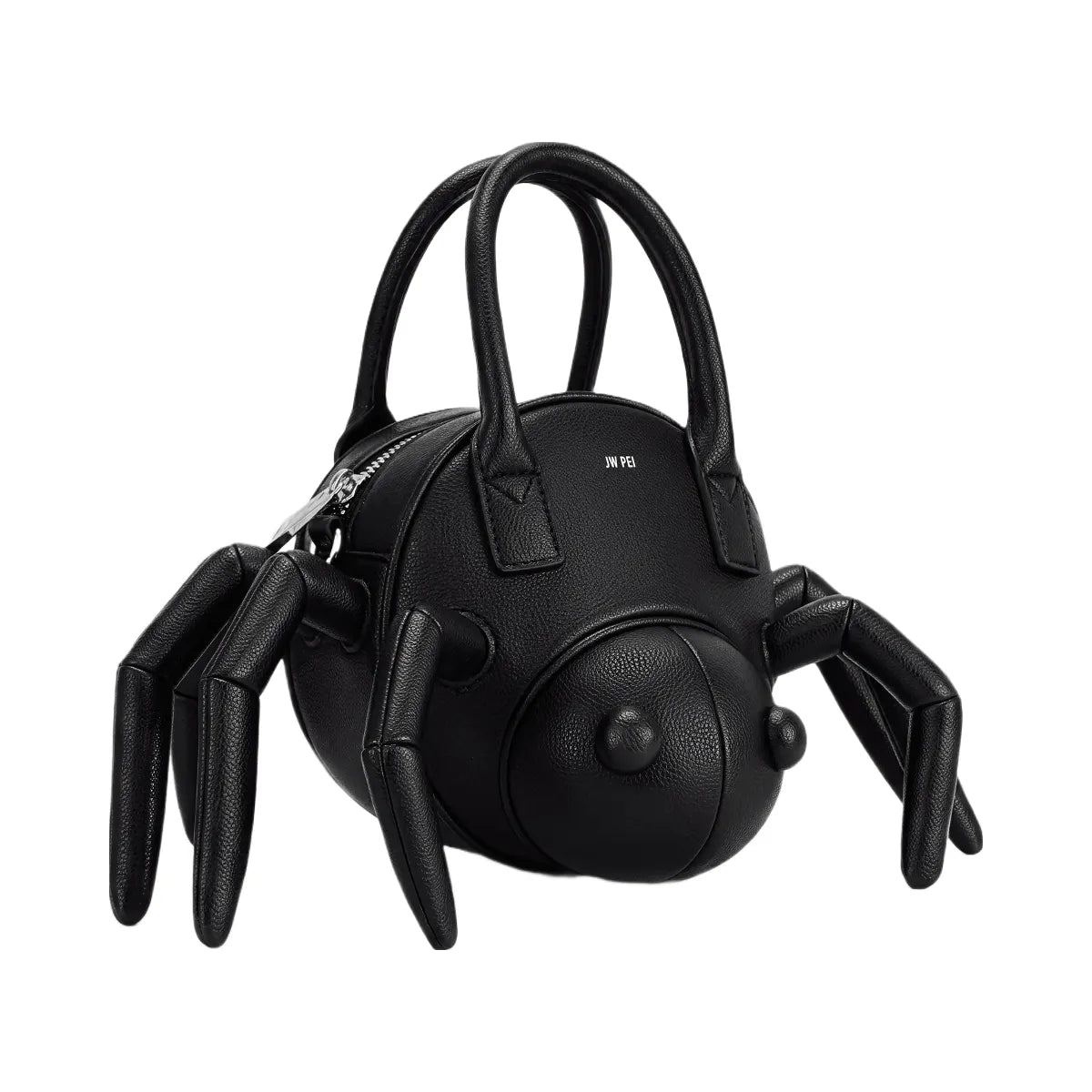 JW PEI Siena Spider Shaped Top Handle Bag Black