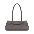 JW PEI Solenne Faux Suede East West Shoulder Bag Taupe